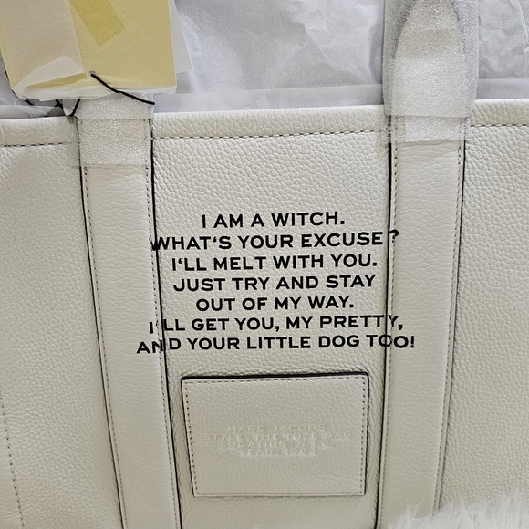 🎶🧙HOST PICK🧙‍🎶MARC JACOBS X WIZARD OF OZ THE WICKED WITCH TOTE BAG+BAG CHARM - Picture 6 of 15